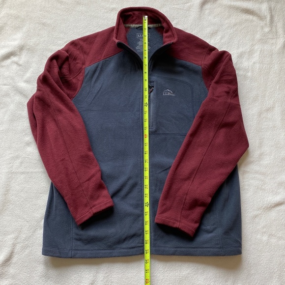 LL Bean Fleece Large made with Recycled poly - Picture 9 of 10